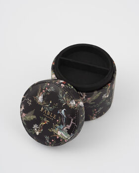 Wonderland Black Round Jewellery Box, 3 of 5