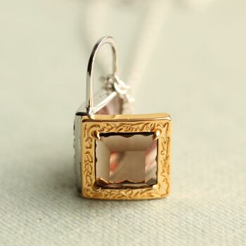 Jewel Padlock Personalised Locket Necklace, 6 of 9