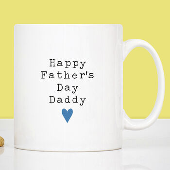 Happy Father's Day Personalised Heart Card, 6 of 7