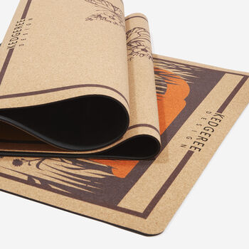 The Purr Fect Cat Cork Yoga Mat, 3 of 4