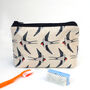 Swallow Oil Cloth Wash Bag, thumbnail 1 of 3