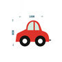 Colourful Cars Wall Sticker Pack Regular Size, thumbnail 2 of 2