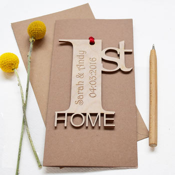 Personalised First Home Card, 3 of 10
