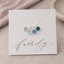 Family Birthstone Charm Pendant, thumbnail 5 of 9