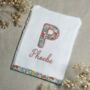 Personalised Liberty Hand Wash Mitt Baby And Child, thumbnail 1 of 8