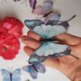 Rainbow Butterfly Hairclip Set, thumbnail 3 of 7
