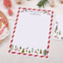 Personalised Letter To Santa And Blank Letter For Response With Reindeer Design, thumbnail 2 of 5
