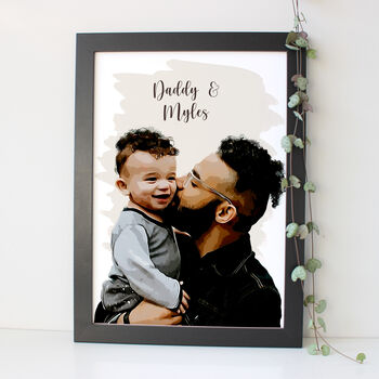 Personalised Family Portrait Gift, 3 of 4