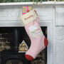 Personalised Stripe Letter To Santa Stockings, thumbnail 3 of 9