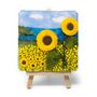 Mini Masterpieces: Sunflowers By The Seashore Needle Felt Kit, thumbnail 1 of 4