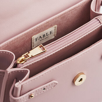 Pink Small Structured Tote Bag, 9 of 10