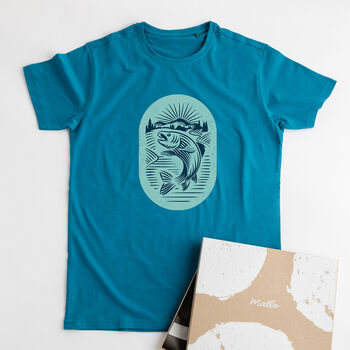 Illustrated Fishing T Shirt For Him, 2 of 6