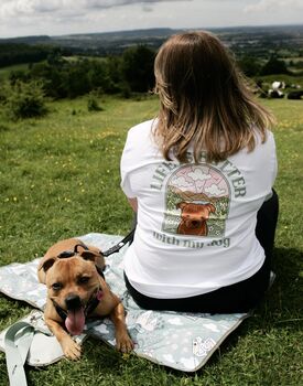 Personalised Life Is Better With Your Dog T Shirt, 4 of 12