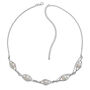 Couture Pearl Silver Necklace, thumbnail 1 of 5