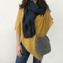 Fair Trade Luxury Soft Fine Knit Merino Cowl Poncho, thumbnail 10 of 12