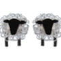Handcrafted Silver Sheep Earrings, thumbnail 1 of 3