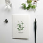 Botanical Wildflowers Hand Illustrated Notecard Set, thumbnail 4 of 7