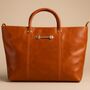 Equestrian Leather Tote Bag, thumbnail 11 of 12
