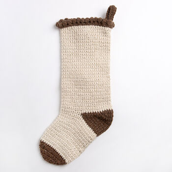 Gonk Christmas Stocking Crochet Kit, 7 of 10