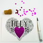 Personalised 18th Birthday Sparkle Card, thumbnail 12 of 12