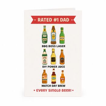 Father’s Day Beer Card, 6 of 6