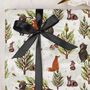 Three Sheets Of Christmas Animals Wrapping Paper, thumbnail 1 of 2