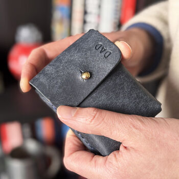 Personalised Handmade Leather Playing Cards Holder, 2 of 6