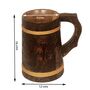 Wooden Beer Mug With Handle, thumbnail 4 of 4