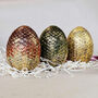 Hand Painted Dairy Free Chocolate Dragon Eggs, thumbnail 1 of 6