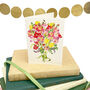 'Happy Birthday' Language Of Flowers Posy Card, thumbnail 1 of 5