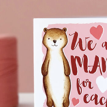 Made For Each Otter Valentine's Card, 2 of 8