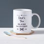 Dad's Perfect Tea Or Coffee Father's Day Mug, thumbnail 3 of 6