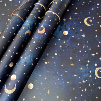 Star And Moon Wrapping Paper, 3 of 5