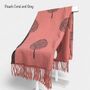 Gift Boxed Cashmere Tree Of Life Scarf, thumbnail 2 of 12