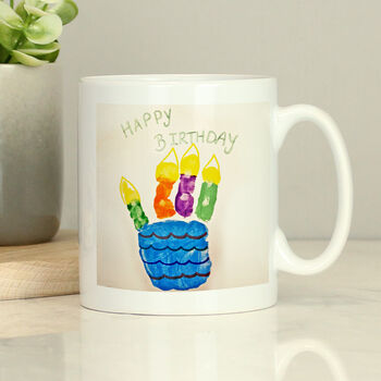 Mothers Day Coffee Mug Personalised With Your Child Drawing, 6 of 10