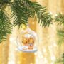 Christmas Spritz Dome Bauble, thumbnail 1 of 2