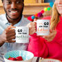 'Go Ask Your Father' Orange Mug For Mum, thumbnail 3 of 7