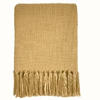 Vintage Yellow Throw, 2 of 3