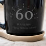 Stoneware Personalised 60th Mug, thumbnail 4 of 4