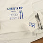 Personalised Organic Table Runner And Napkin Set, thumbnail 3 of 9