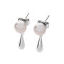Silver Royal Freshwater Pearl Earrings, thumbnail 1 of 12