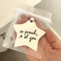Primary School Leaver Keepsake Gift 2026 Proud Of You, thumbnail 3 of 3