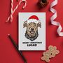 Personalised Dog Dad Card For Airedale Terrier Dad, thumbnail 6 of 12