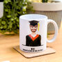 Personalised Graduation Portrait Mug Gift, thumbnail 12 of 12