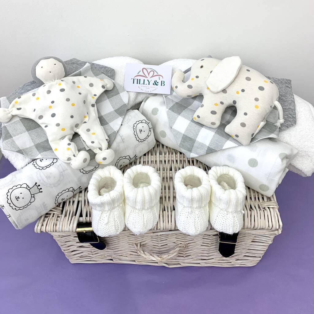 Perfect Gift For Twins Baby Shower Twin Gift Set By Tilly B 