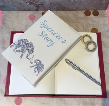 Personalised New Baby Journal, 2 of 12