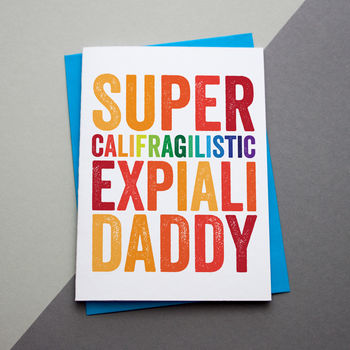 Super Daddy Card, 2 of 3