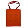 Upcycled Reversible Geometric Red And Orange Tote Bag, thumbnail 3 of 4
