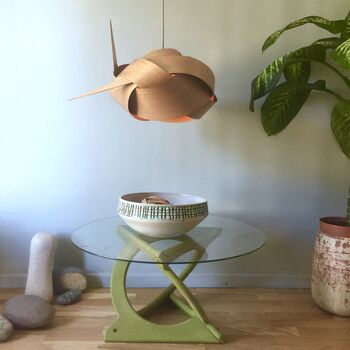 Asymmetric Knot Wooden Lampshade, 2 of 12