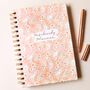 Pink Floral Positivity Planner, thumbnail 1 of 9